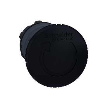BOTON PULSADOR HONGO NEGRO