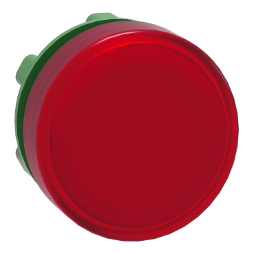 CABEZA PILOTO PLASTICO ROJO LED