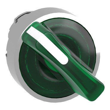CABEZA SEL LUM 2POS FIJAS VERDE