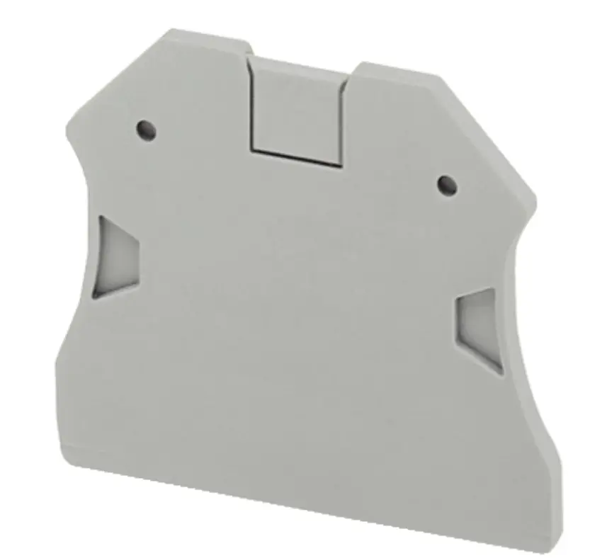 END COVER, 2PTS, 2,2MM WIDTH, FOR SCREW TERMINALS NSY TRV22,TRV42,TRV