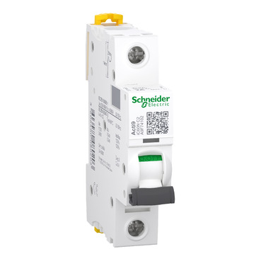 INTERRUPTOR TERMOMAGNETICO - RIEL C60N - 1P - 2A - CURVA C