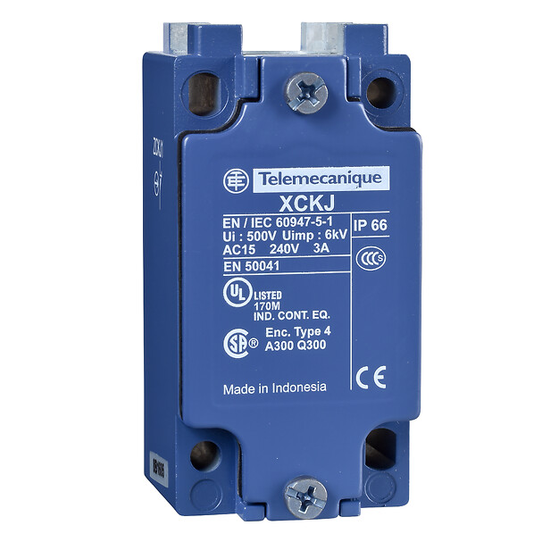 LIMIT SWITCH BODY ZCKJ - FIXED - W/O DISPLAY - 1NC+1NO - SNAP ACTION - PG13