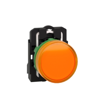 LUZ PILOTO REDONDO Ø 22- IP65 - AMARILLO - LED INTEGRAL - 120 V