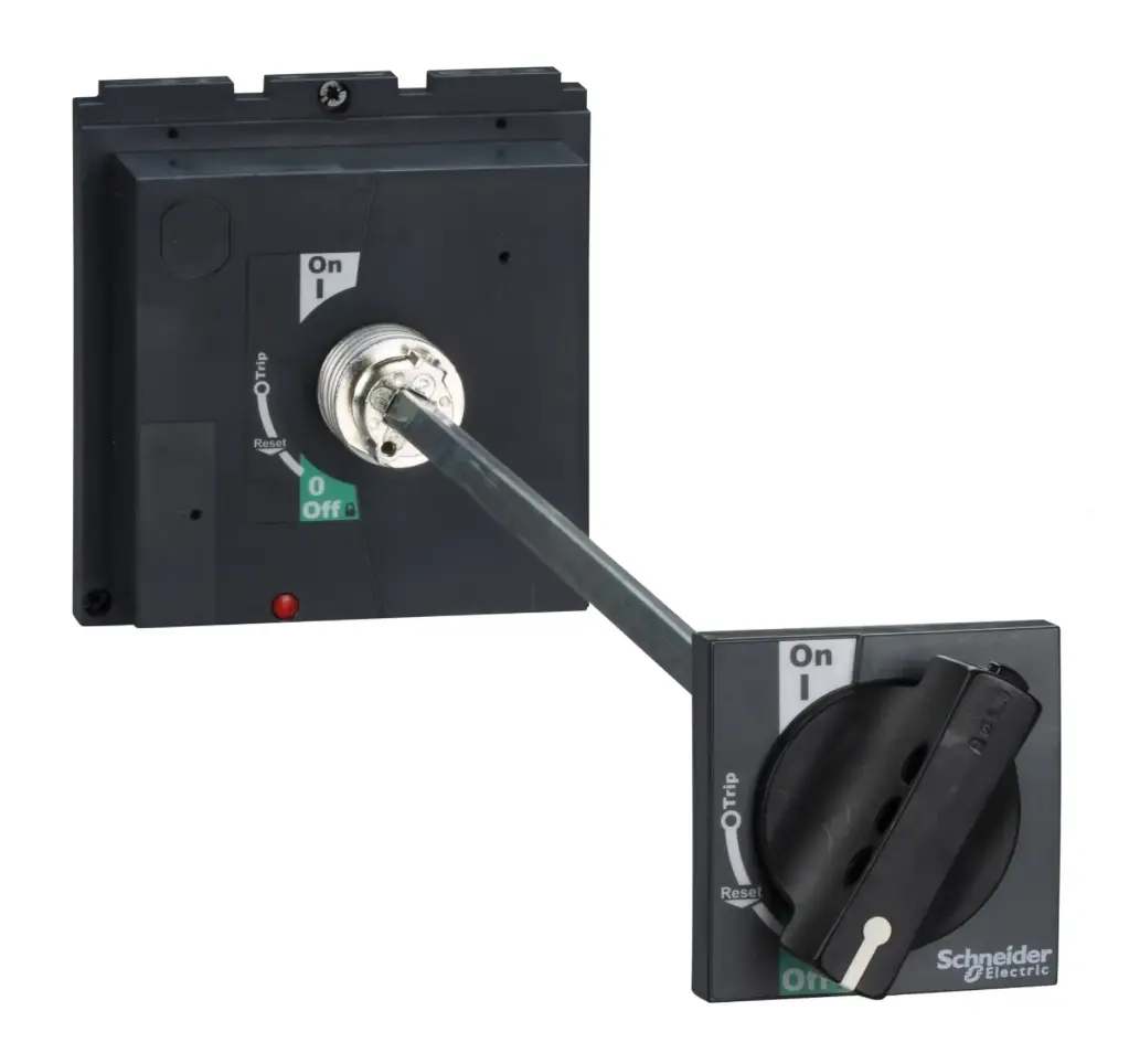 MANDO ROTATIVO PROLONGADO - BLOQUEABLE - EMPUNADURA NEGRA