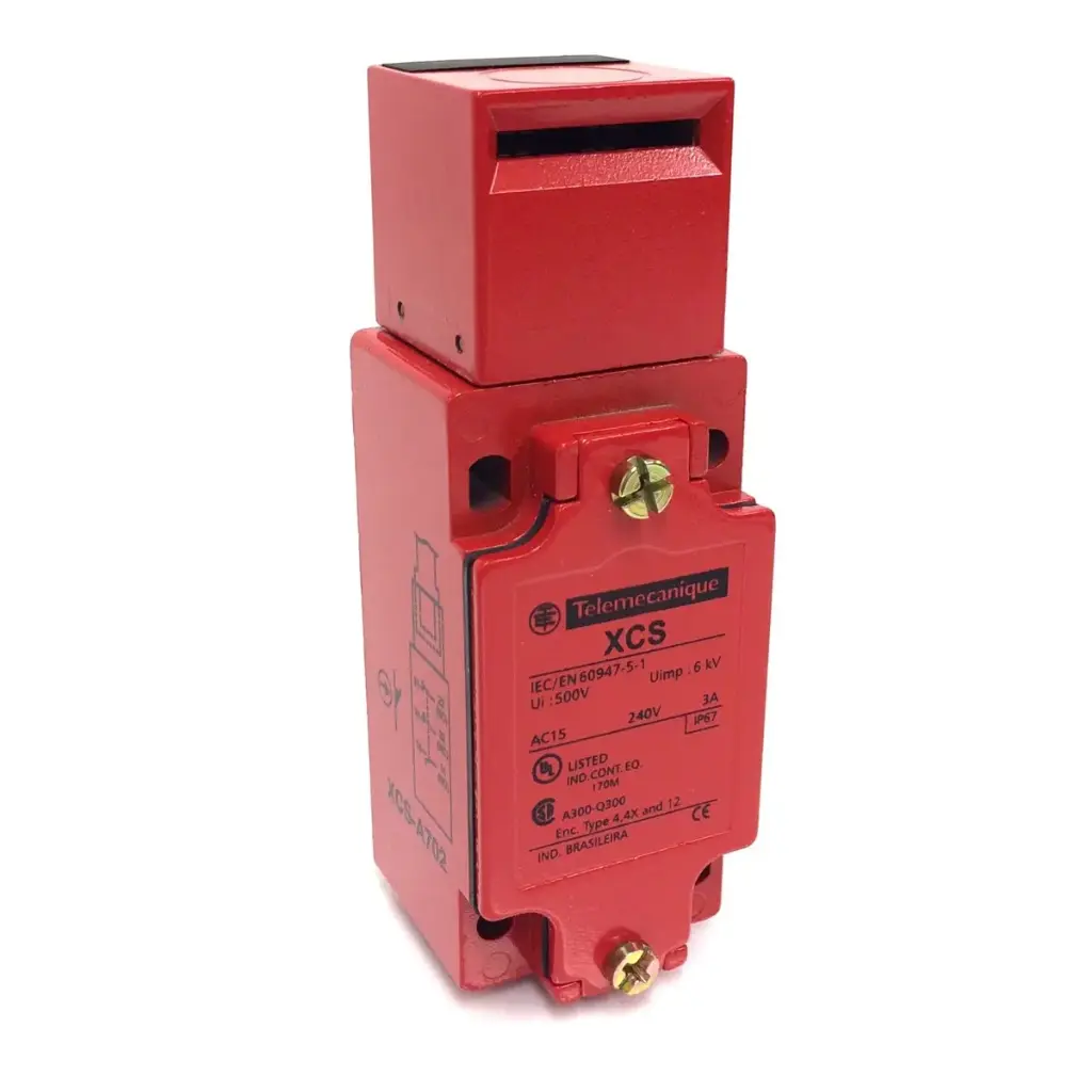 METAL SAFETY SWITCH XCSA - 2 NC + 1 NO - SLOW BREAK - 1 ENTRY TAPPED M20