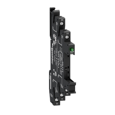 TOMA DE RELEVADOR ENCHUFABLE EQUIPADA CON LED Y CIRCUITO DE PROTECCIÓN, 12...24 V AC/DC