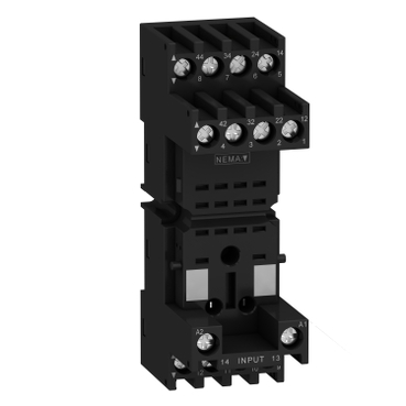 TOMA PARA RELÉ DE MINIATURA - ZELIO RXZ - CON CONTACTOS MIXTOS - CONECTORES