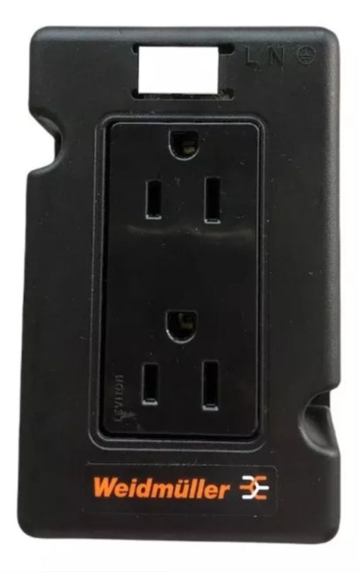 TOMACORRIENTE DOBLE DRAC DP 15
