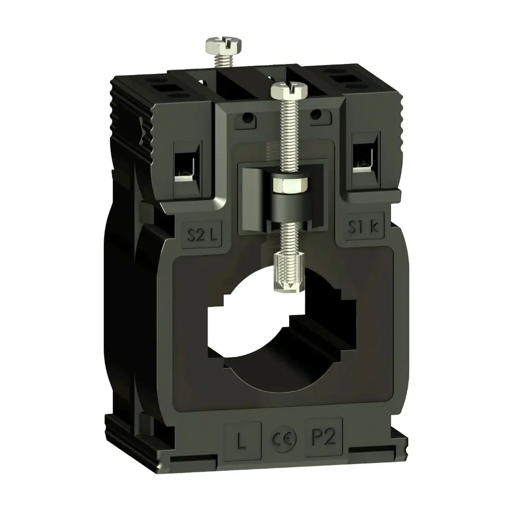 TRASFORMADOR DE CORRIENTE 250 :5A, 27 mm diametro