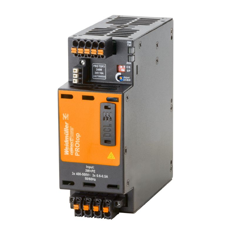 WEIDMULLER FUENTE DE PODER  PRO TOP3 240W 24V 10A