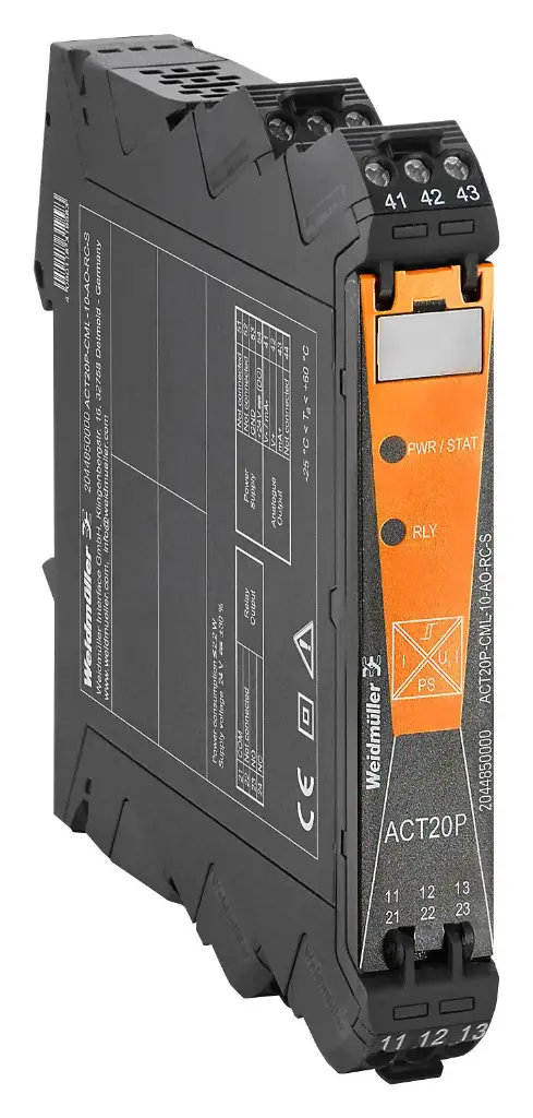 WEIDMULLER ACONDICIONADOR DE SEÑAL ACT20P-CML-10-AO-RC-S ACT20P-CML-10-AO-RC-S