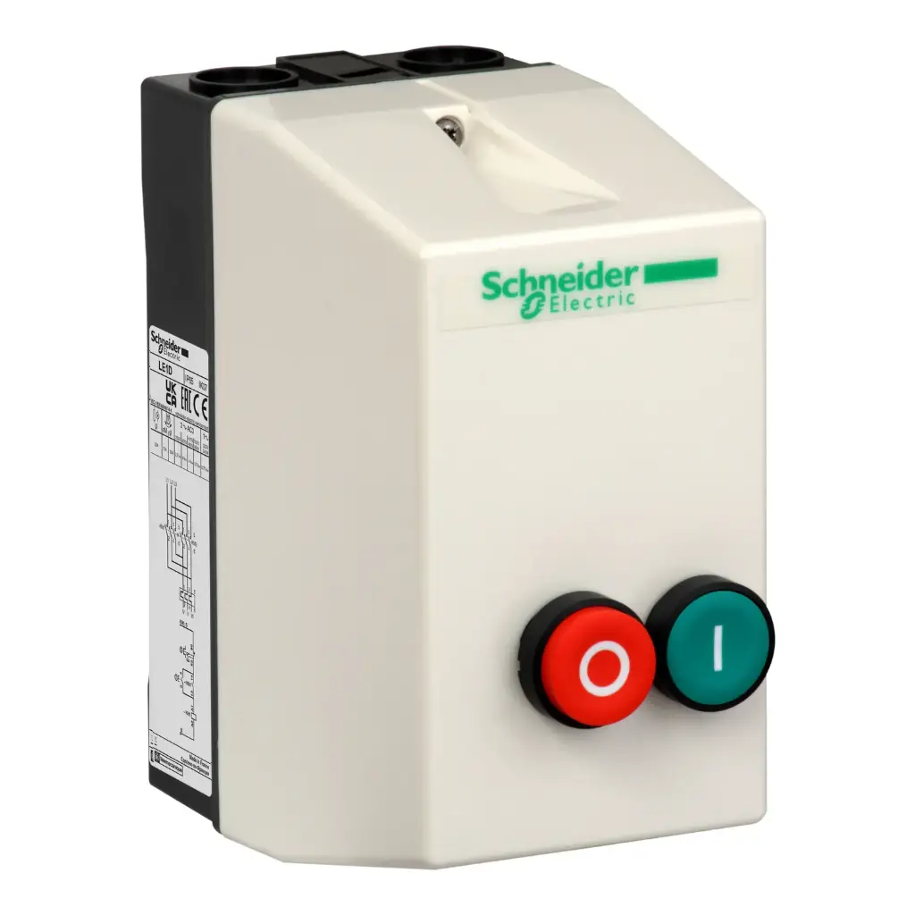 TeSys LE - Arrancador en cofre 18 A - bobina 440 V CA (LE1D18M7+LC1D09R7)