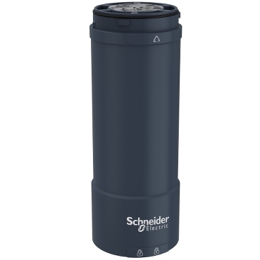 [XVUC21MP] UNIDAD BASE CON TAPA SUPERIOR PARA TORRE DE LUCES MODULARES, NEGRA, Ø60, PNP, 100-240 V AC