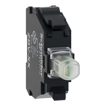[ZBVBG1] BLOQUE LUMINOSO - Ø 22 - LED INTEGRAL BLANCO - 24-120 V