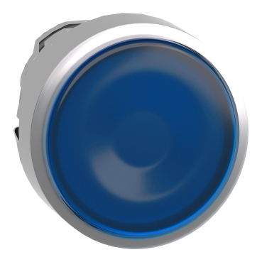 [ZB4BW363] CABEZA DE PULSADOR ILUMINADO  22  AZUL