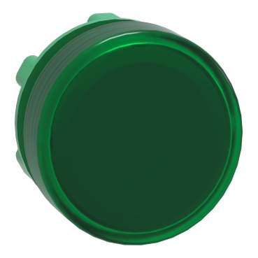 [ZB5AV033] CABEZA PLAS. P/LÁMP/ PILOTO VERDE LED