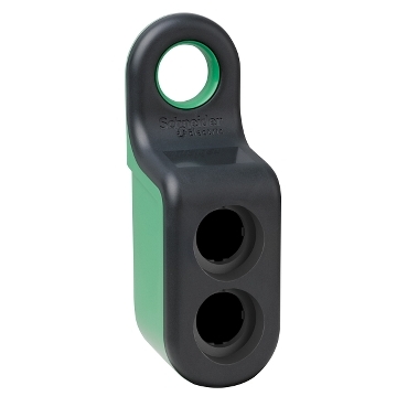 [ZBRM22] HARMONY XB5R- CAJA PORTATIL VACIA PARA USO CON MOVIL- 1 FUNCION- PLASTICO-VERDE