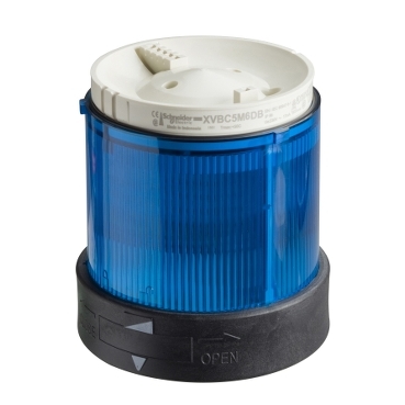 [XVBC2B6] LENS UNIT - LUZ FIJA - AZUL - 24 V CA CC