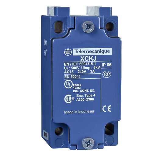 [ZCKJ1] LIMIT SWITCH BODY ZCKJ - FIXED - W/O DISPLAY - 1NC+1NO - SNAP ACTION - PG13