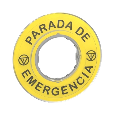 [ZBY9420] PARADA DE EMERGENCIA/LOGO ISO13850