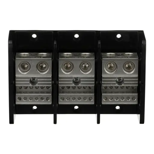 [9080LBA365212] POWER DISTRIBUTION BLOCK, LINERGY, 3 POLE, 2 LINE, 12 LOAD, 760A CU, 620A AL, 600 V