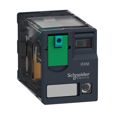 [RXM3AB2BD] RELE DE MINIATURA ENCHUFABLE - ZELIO RXM - 3 CA - 24 V CC - LED