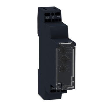 [RE17RMMW] TIME DELAY RELAY 10 FUNCTIONS - 1 S - 100 H - 12 - 240 V AC/DC - 1 OC