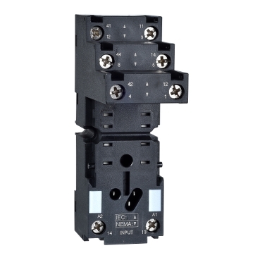 [RXZE2S108M] TOMA PARA RELE MINIATURA  ZELIO RXZ CON CONTACTOS INDEPENDIENTES CONECTORES