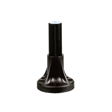 [XVBZ02] TUBO DE SOPORTE + BASE DE FIJACION 1 80 MM - ALUMINIO NEGRO - XVB