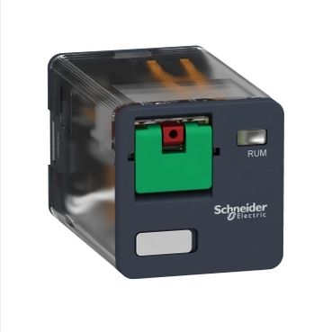 [RUMC31F7] RELÉ UNIVERSAL ENCHUFABLE - ZELIO RUM - 3 C/O - 120 VAC - 10 A