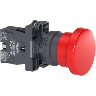 [XA2EC42] XA2 PULSADOR SETA 1NC ROJO