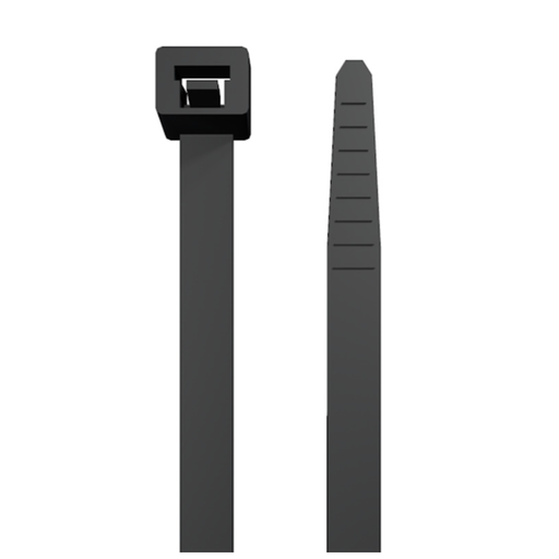 [1697910000] WEIDMULLER CINCHO/CINTILLO/COLLARIN NEGRO CB 4.8X20 100PZ CB 200/4 