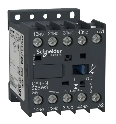 [CA4KN22BW3] contator TeSys CA4-K - 2 NA + 2 NF - instantâneo - 10 A - 24 V CC